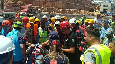 Malatya’da inşaat şantiyesinde kaza: Bir işçi yaralandı