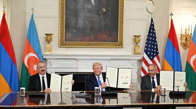Beyaz Saray'da tarihi barış: Azerbaycan-Ermenistan arasındaki 35 yıllık çatışma bitti!
