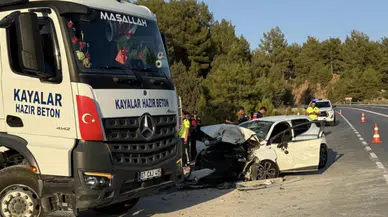 Antalya'da beton mikseri ile otomobil çarpıştı: Ölü ve yaralılar var!