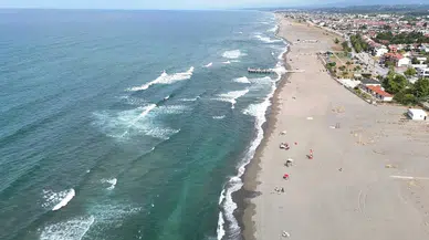 Sakarya sahillerinde denize giriş yasaklandı