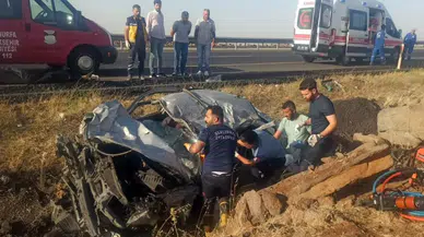 Şanlıurfa'da otomobil devrildi: 2 ölü, 3 yaralı!