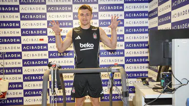 Beşiktaş'ın yeni transferi Rıdvan Yılmaz, sağlık kontrolünden geçti