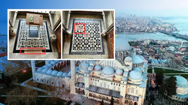 Süleymaniye Camii'nin mozaikleri çalındı!