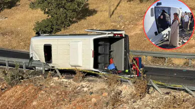 Diyarbakır'da kadınları taşıyan minibüs devrildi: Ölü ve yaralılar var