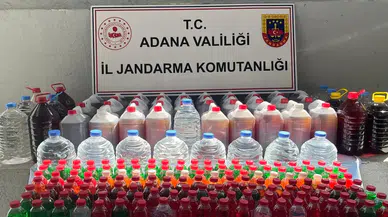 Adana'da 500 litre kaçak alkol ele geçirildi, 3 kişi gözaltına alındı!