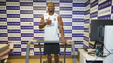 Beşiktaş'ın yeni transferi El Bilal Toure, sağlık kontrolünden geçti