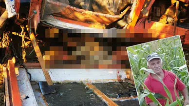 Sinop'ta traktör devrildi: Sürücü hayatını kaybetti!