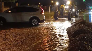 Konya Yunak’ta sağanak felaketi: Köprü çöktü, evler sular altında kaldı!