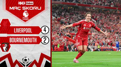 Liverpool, Bournemouth'u 4 golle geçti!
