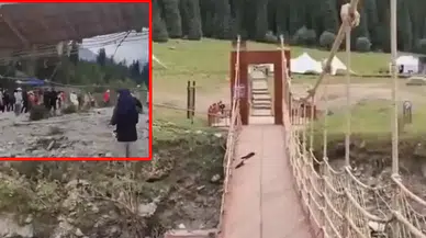 Sincan bölgesinde asma köprü faciası: 5 ölü, 24 yaralı