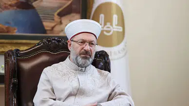 Ali Erbaş’tan 'Kudüs ve Filistin Davasını Destekleme Kampı'na ziyaret