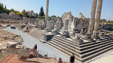 Apollon Tapınağı güçlendirme çalışmalarının ardından ziyarete açıldı