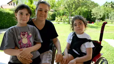 SMA Tip 2 hastası 8 yaşındaki Çağla, Dubai’deki gen tedavisiyle hayata tutundu