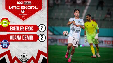 Esenler Erokspor ve Adana Demirspor puanları paylaştı