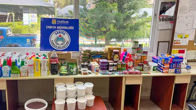 Tarsus'ta son kullanma tarihi geçmiş 500 ürün tespit edildi!