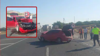 Malatya'da trafik kazası: 4 kişi yaralandı!