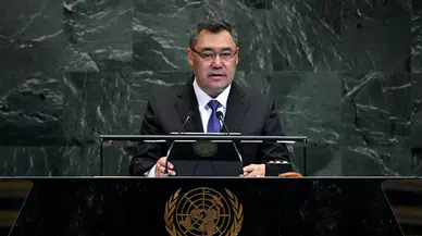 Kırgızistan'dan Filistin'e destek!