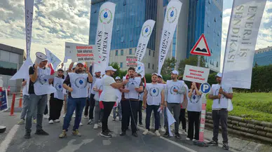Enerji İşçileri Sendikası'ndan İSKİ önünde sert tepki: Sendikal faaliyetleri engellemek suçtur!