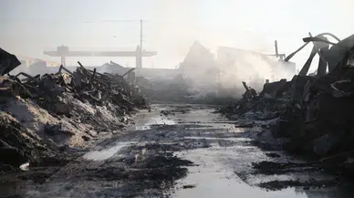 Niğde'de ambalaj fabrikasında yangın!