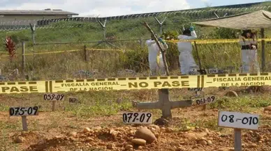 Kolombiya’da gizli mezarlardan 22 ceset çıkarıldı