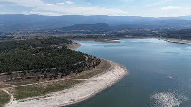 Bolu'da barajlarda su seviyesi düştü: 3 aylık içme suyu kaldı!