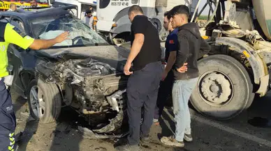 Mardin'de zincirleme kaza faciası: 2'si ağır 7 yaralı