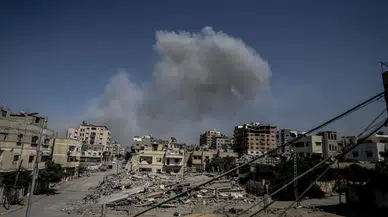 İsrail, Gazze'nin batısındaki Nasr Mahallesi'ne saldırı düzenledi!