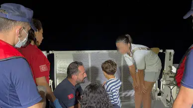 Fethiye açıklarında gezi teknesinde yaralanan çocuk için tıbbi tahliye