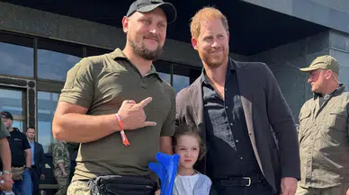 Prens Harry, Ukrayna'ya sürpriz bir ziyaret gerçekleştirdi!