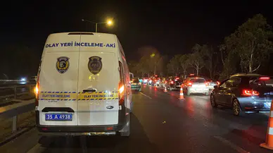 İzmir'de korkunç kaza! Bariyere çarpan motosikletin sürücüsü can verdi