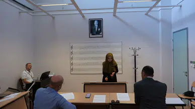 Bursa Büyükşehir Belediyesi orkestrası’nda konservatuvar sınav heyecanı