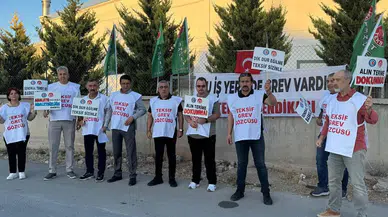 Tapeten Mensucat işçileri 19 gündür grevde