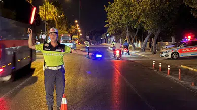 Denetiminde 342 araç kontrol edildi, 44'üne ceza kesildi