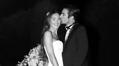 İbrahim Çelikkol ile Natali Yarcan dünyaevine girdi!