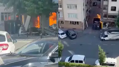 Zeytinburnu'nda metruk binada yangın paniği!