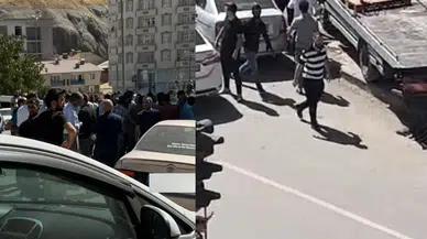 Hakkari’de freni patlayan bir çekici 6 araca çarptı!