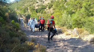 Manisa'da görme engelli şahsın cansız bedeni dere yatağında bulundu