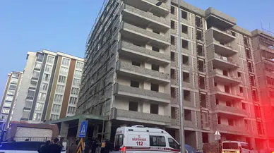 Erzurum'da inşaatın yedinci katından düşen işçi hayatını kaybetti