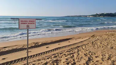 Tekirdağ Saray’da 3 gün denize girme yasağı