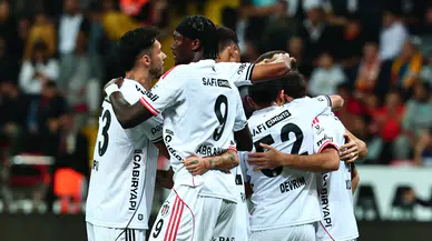 Beşiktaş, zorlu Kayserispor deplasmanında 3 puanı 4 golle aldı