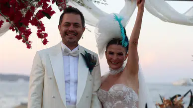 Ece Özdikici ve Ahmet Uzun çiftinden düğün!