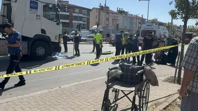 Konya'da kahreden kaza! Tırın çarptığı kadın can verdi, kızı yaralandı
