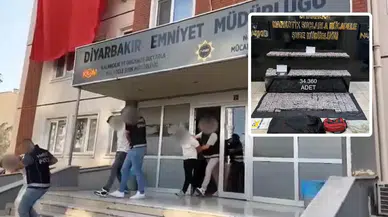 Diyarbakır’da uyuşturucu operasyonu: 20 şahıs gözaltına alındı!