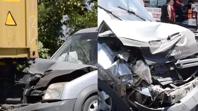 Manisa'da zincirleme kaza! 4'ü çocuk 6 yaralı