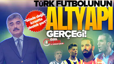 Türk futbolunun altyapı gerçeği: Sözde değil, icraatta destek şart