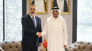 Bakan Fidan, Katarlı mevkidaşı ile görüştü