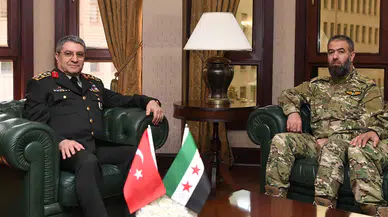 Genelkurmay Başkanı Bayraktaroğlu, Suriye Hava Kuvvetleri Komutanı'nı kabul etti!