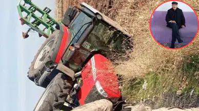 Kastamonu'da traktör devrildi: 1 ölü, 1 yaralı