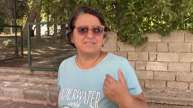 Burdur’da sokak köpekleri kadına saldırdı