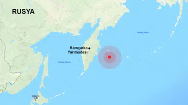 Rusya'nın Kamçatka Yarımadası'nda 7,4 büyüklüğünde deprem!
